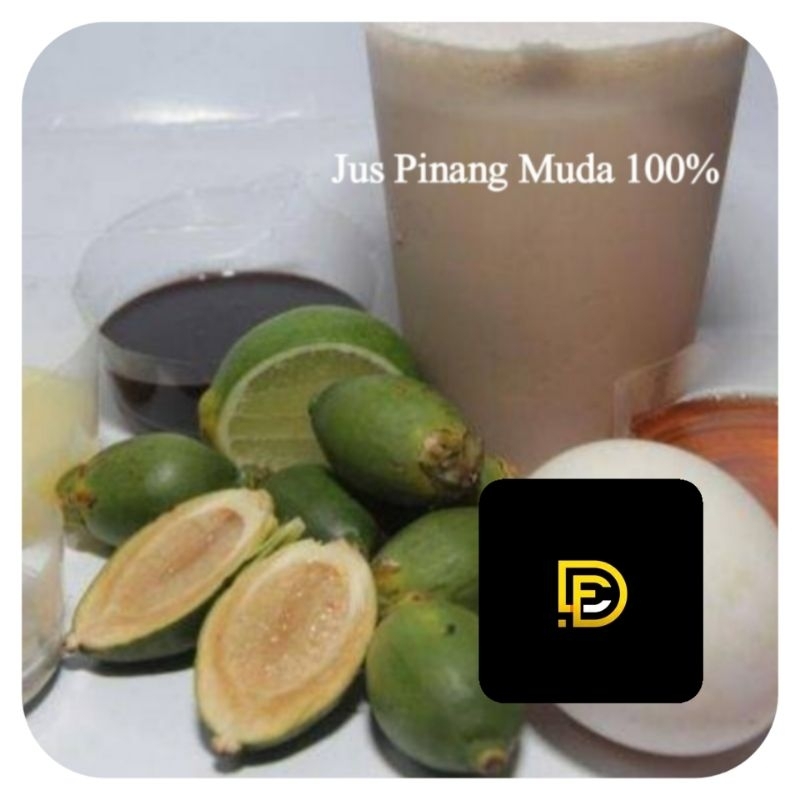 

Jus pinang muda / juice buah pinang 350 ml BONUS akar pinang