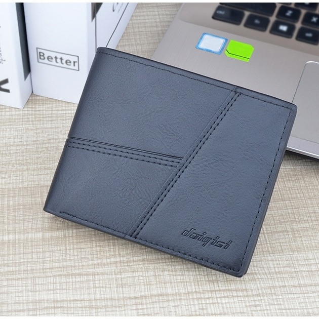 DOMPET LIPAT PRIA KULIT IMPORT ORIGINAL KECIL HITAM REMOVO KARTU ATM RESLETING KOIN COWOK DISTRO KEREN LAKI DEWASA KEKINIAN WA733B5 REMAJA BRANDED FASHION SIMPLE CASUAL BATAM