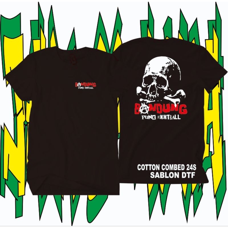 T-SHIRT BANDUNG PUNK FOOTBALL