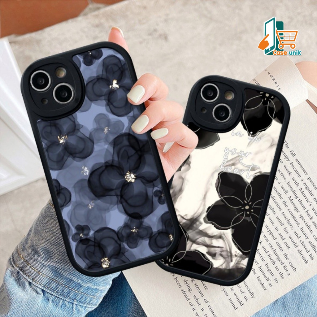 SS831 SILIKON SOFT CASE SOFTCASE CASING LUXURY FLORAL CASE FOR SAMSUNG A13 A21S A22 A23  A32 A14 5G A20 A30 A20S A24 A32 A33 A34 A50 A50S A30S A51 A52 A53 A54 A750 A7 2018 CS5962