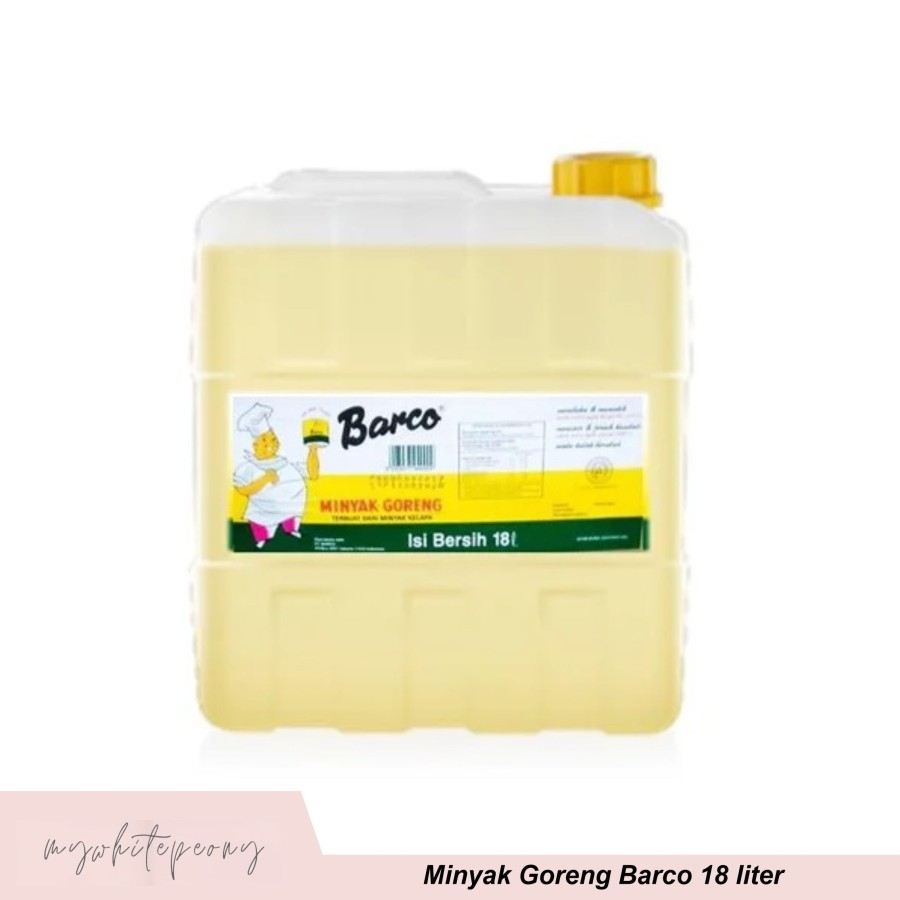 Minyak Goreng Barco 18 Liter