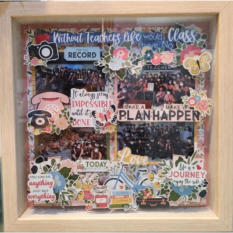 

Scrapbook Pigura 30x30cm "Life like A Journey