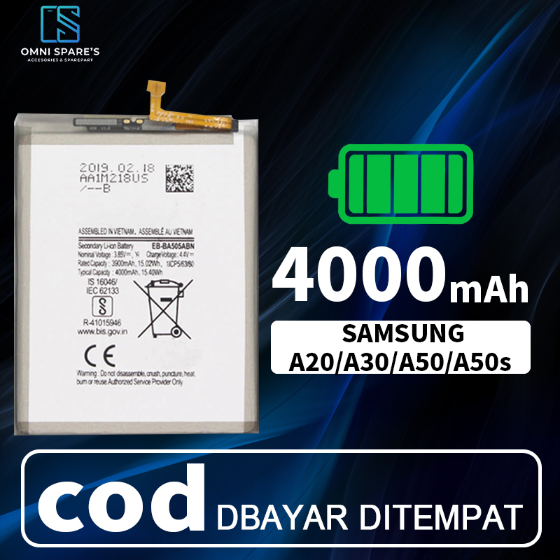 Baterai Batre Samsung A20 / A30 / A50 / A50s