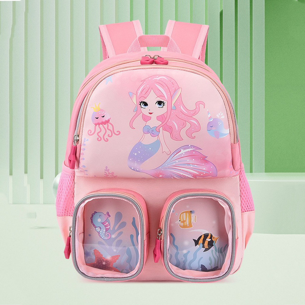 NEXXIO TAS ANAK RANSEL TAS FASHION ANAK POCKET TAS SEKOLAH ANAK TK RANSEL TAS ANAK KARAKTER