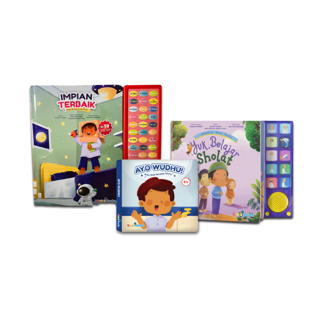 Gulalibooks Promo Holiday Buku Anak Yuk Belajar Sholat + Impian Terbaik + Ayo Wudhu Children Book