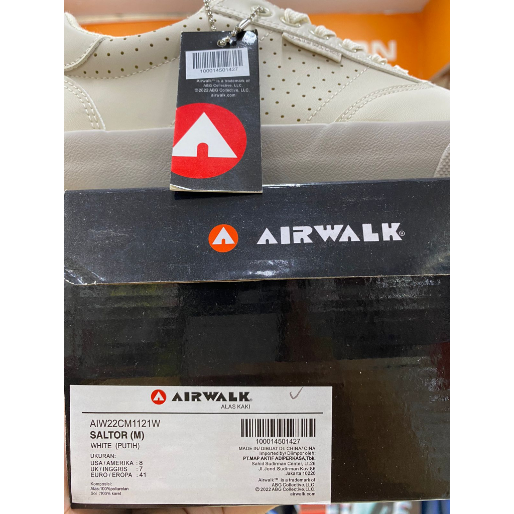 Airwalk Saltor White Men's Shoes Original