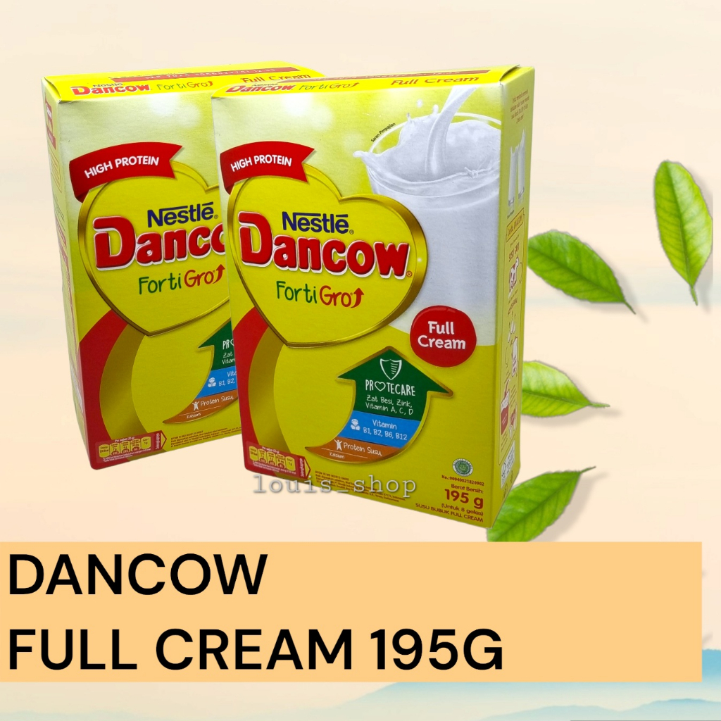 

Dancow susu bubuk Full Cream 195g