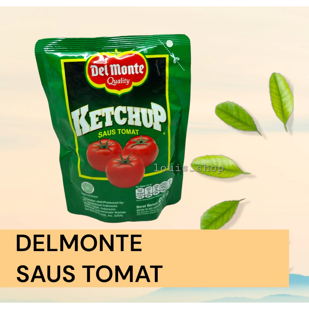 

Delmonte Saus tomat tomato ketchup 200g