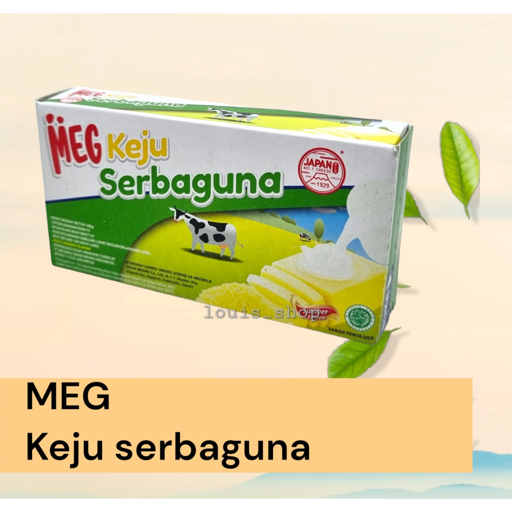 

MEG keju cheddar Sebaguna 160g