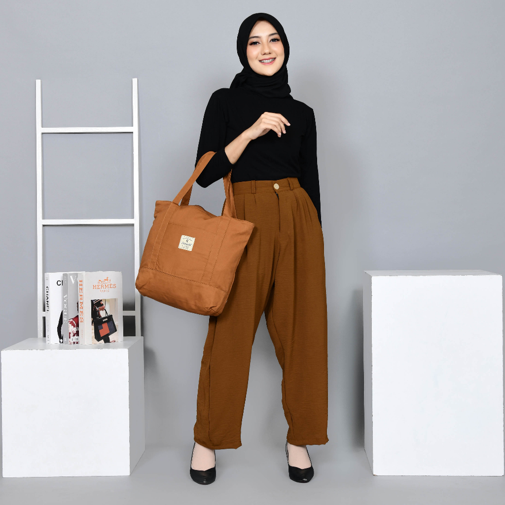 Tote Bag Resleting kuliah wanita model totebag vintage bahan kanvas sueding polos dan canvas motif bisa custom untuk tas seminar nudie bag souvenir Pernikahan dan tas ibu ibu pengajian