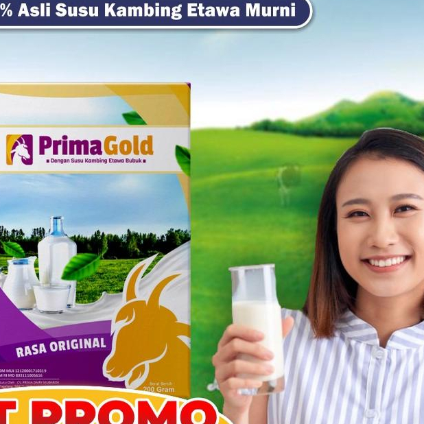 

DISKON !! 10.10 Susu Kambing Etawa 100% PRIMA GOLD [KODE 363]