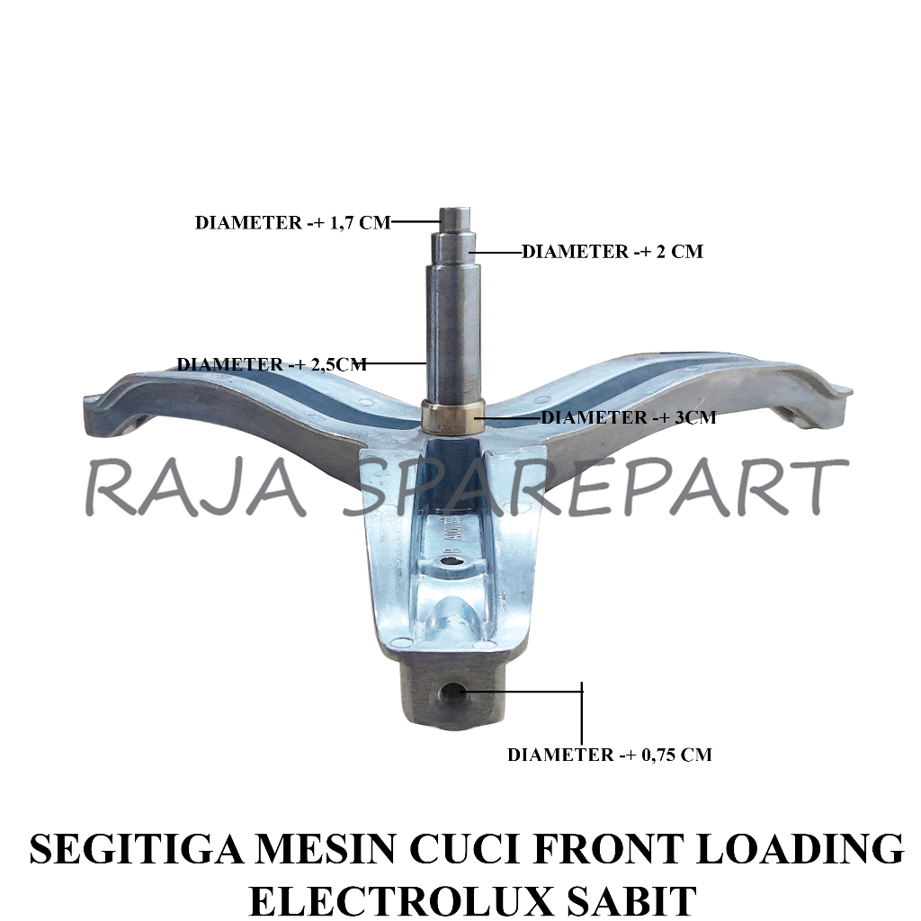 SEGITIGA MESIN CUCI FRONT LOADING ELECTROLUX SABIT