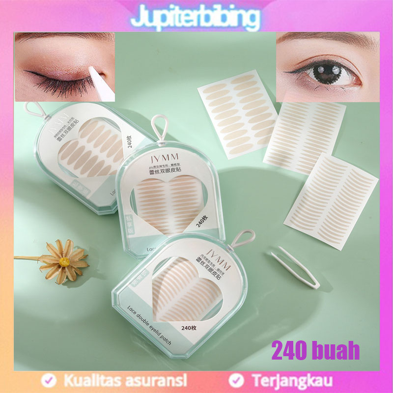 Stiker Kelopak Mata Ganda Tidak Terlihat/Hey Gorgeous Eyelid Veil Fiber Lace Skot Mata Invisible Eyelid Tape Scot Mata Transparan Share