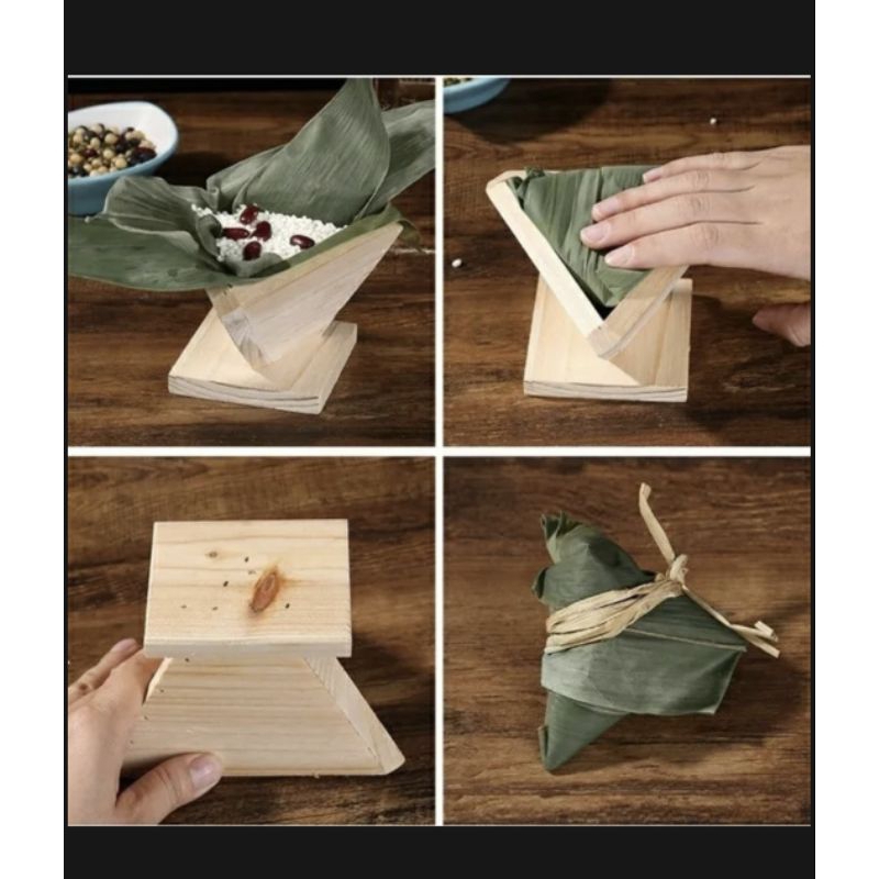 Cetakan Bacang // Cetakan Bacang kayu // Cetakan Kue Lopis // Cetakan Bacang bentuk segitiga