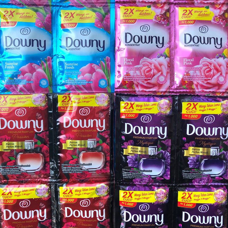 (12 Sachet) Pewangi DOWNY Renteng 1000