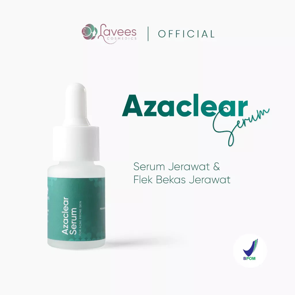 Lavees Cosmedics - Azaclear Serum Serum Jerawat Dr Monita Serum Jerawat & Flek Bekas Jerawat