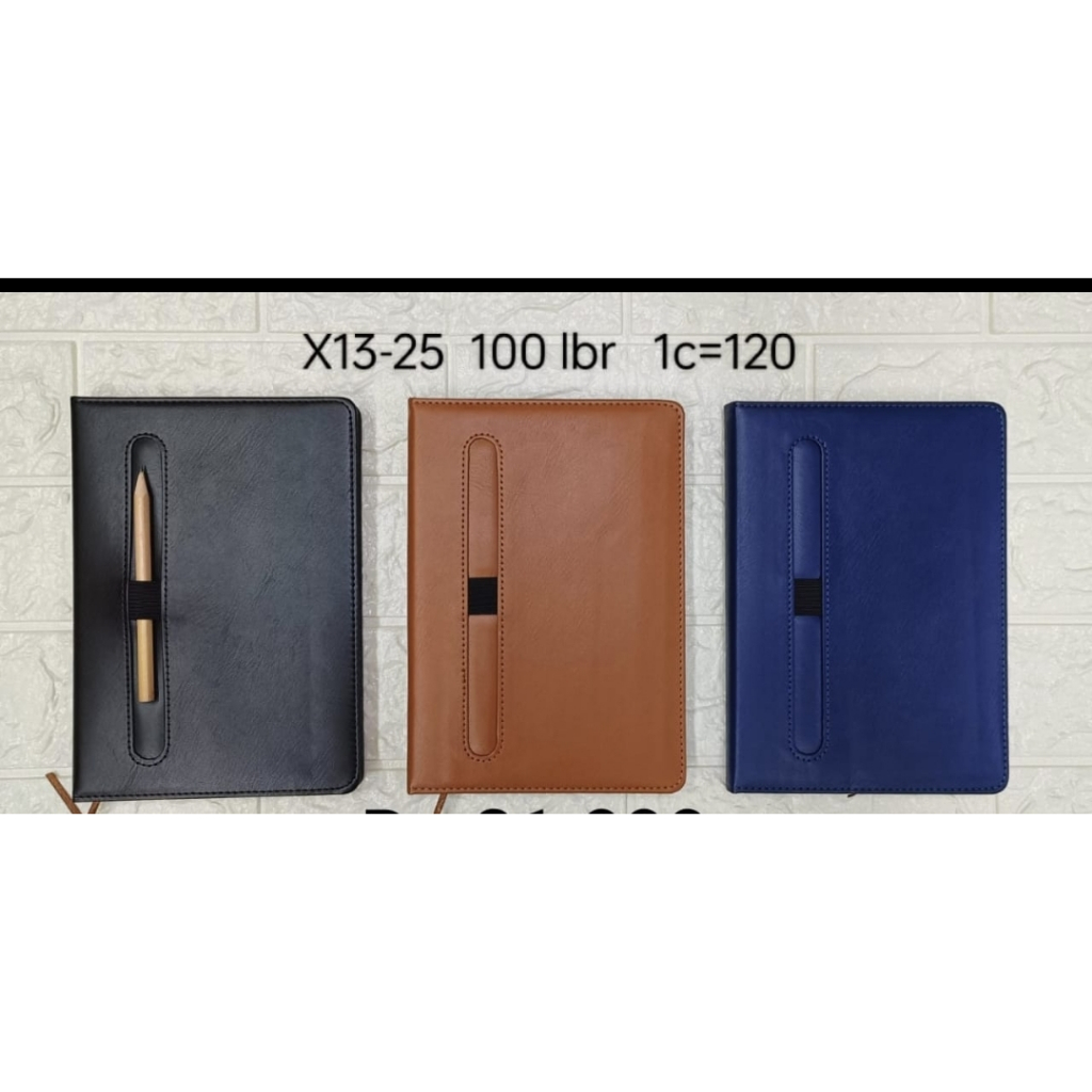 

buku agenda kulit a5 selip ballpoint 1 kode x 13 - 25 isi 100 lembar adam