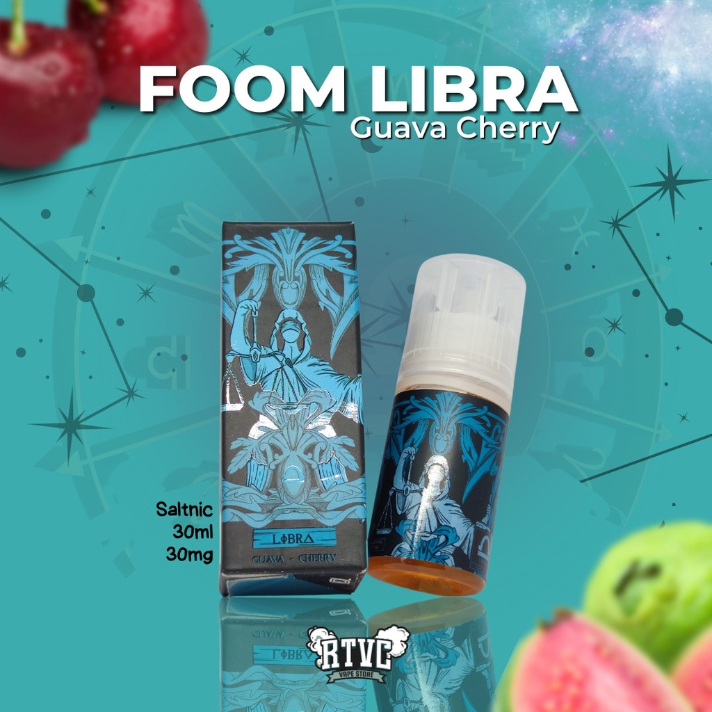 FOOM ZODIAC LIBRA GUAVA CHERRY 30ML 30MG