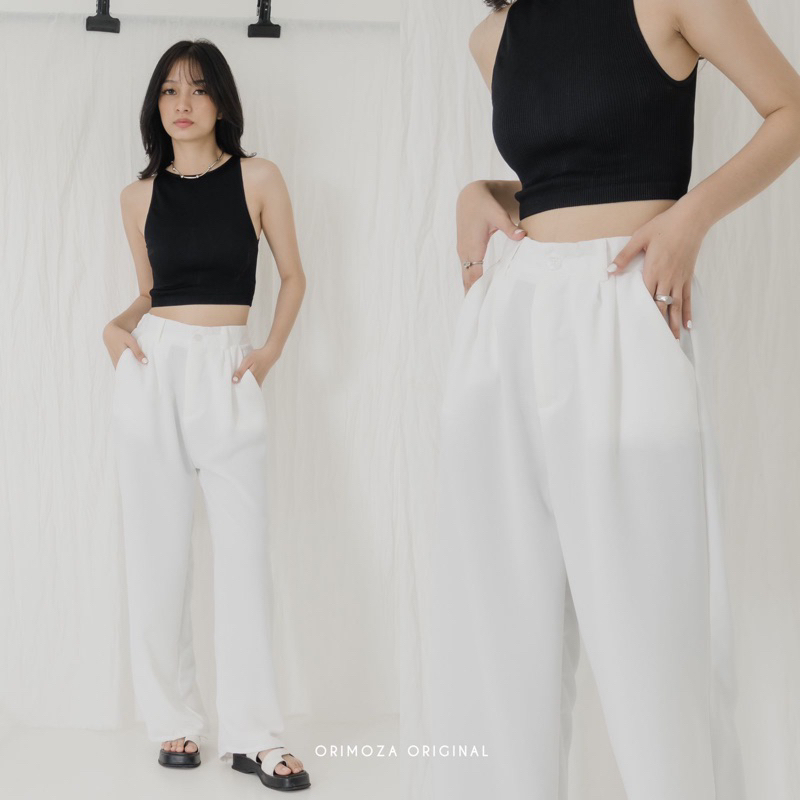 Celana Kulot Loose Pants Trousers Wanita