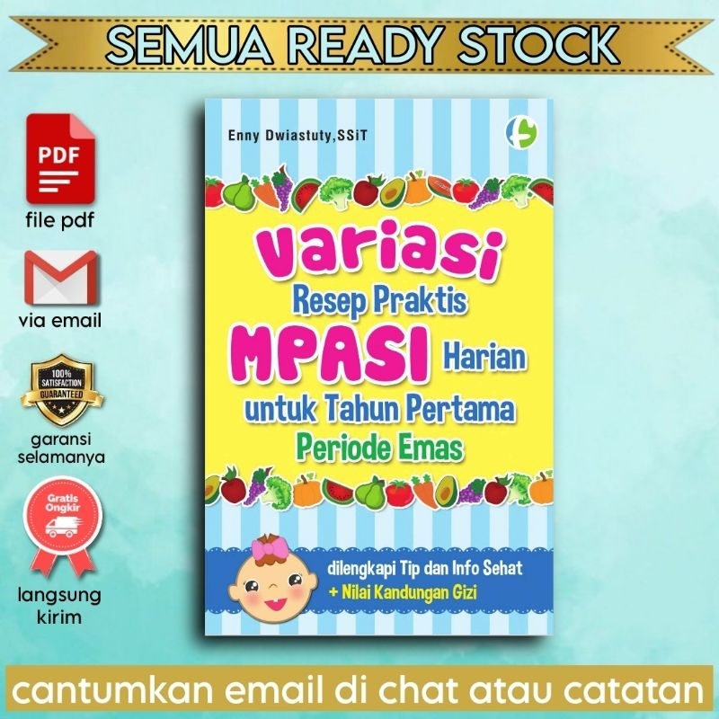 

[Indonesia] Variasi Resep Praktis MPASI Harian Untuk Tahun Pertama