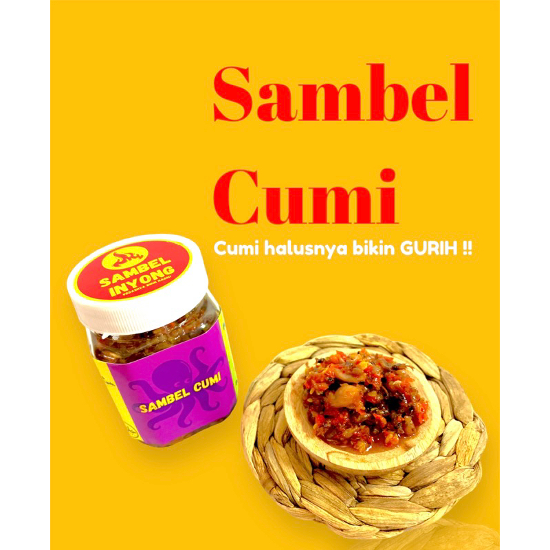 

sambel inyong Cumi