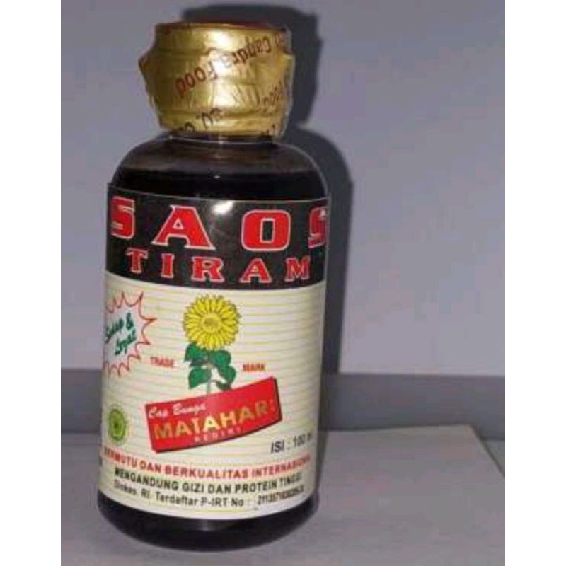 

Saos tiram cap bunga matahari mini 100ml