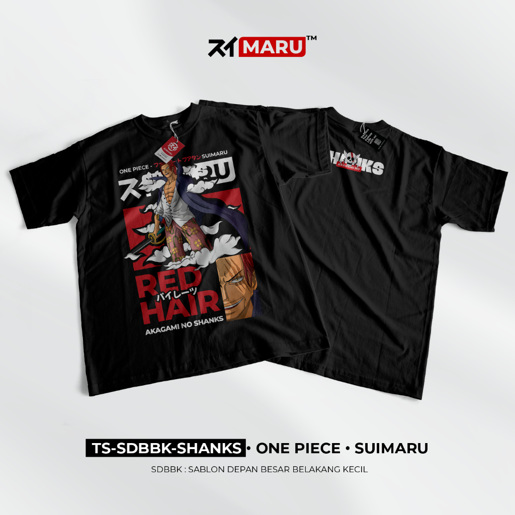 T-Shirt SHANKS One Piece by suimaru.co