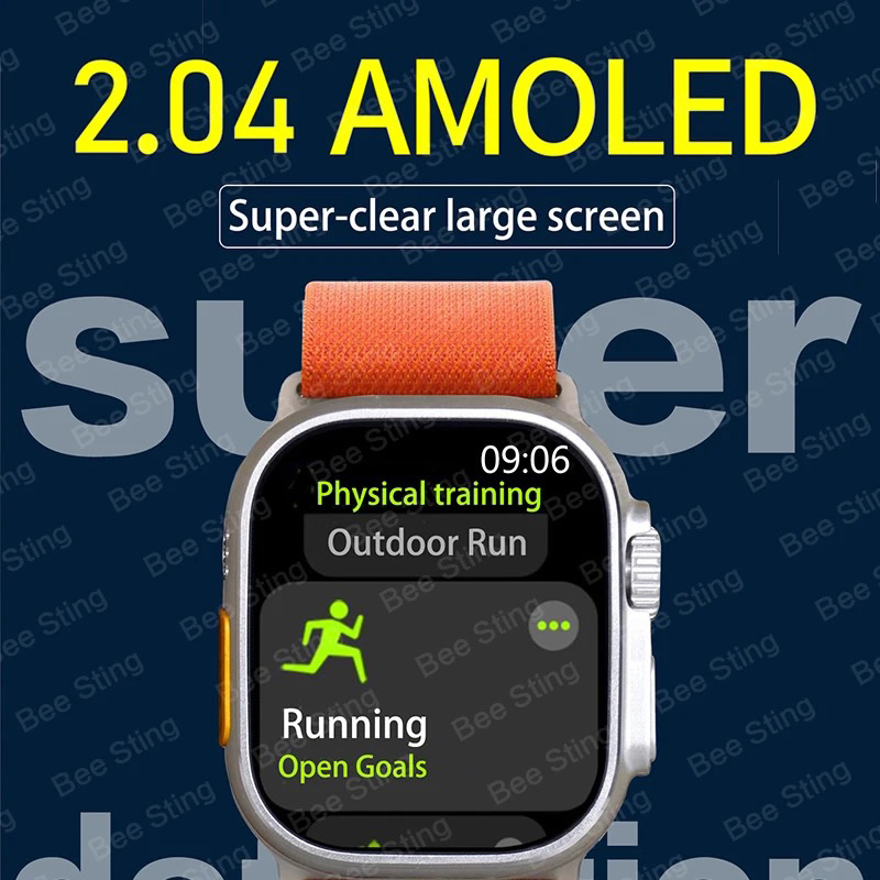 Smart Watch New Hello Watch 3 [UPGRADE] 49mm Amoled Screen 4GB Memory