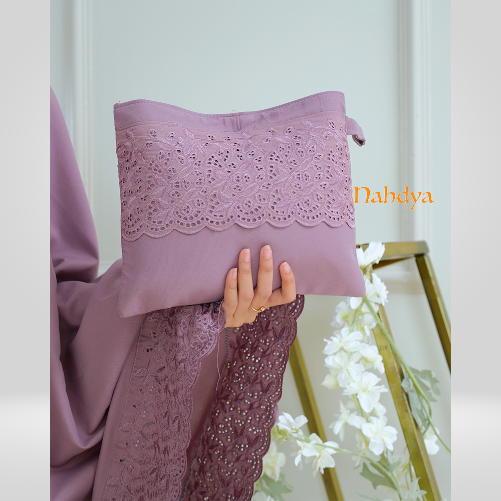 Mukena Dewasa Khodijah Free Tas Cantik Mukenah Khadijah Jumbo Bahan Katun Premium Adem