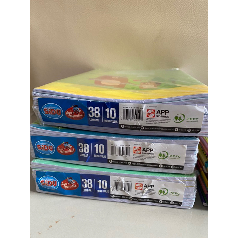 

Sidu buku 38 lembar baru