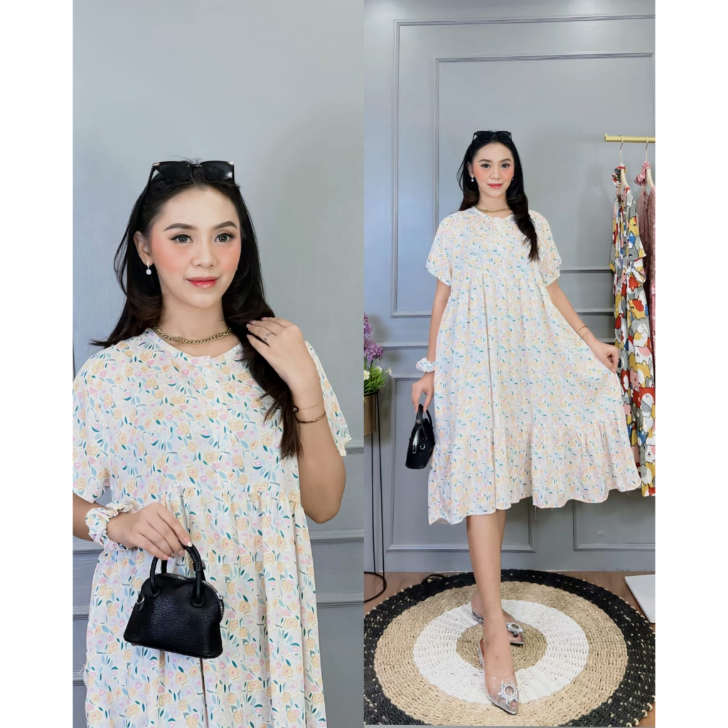 Zea dress byceline/Dress Selutut/dress viral