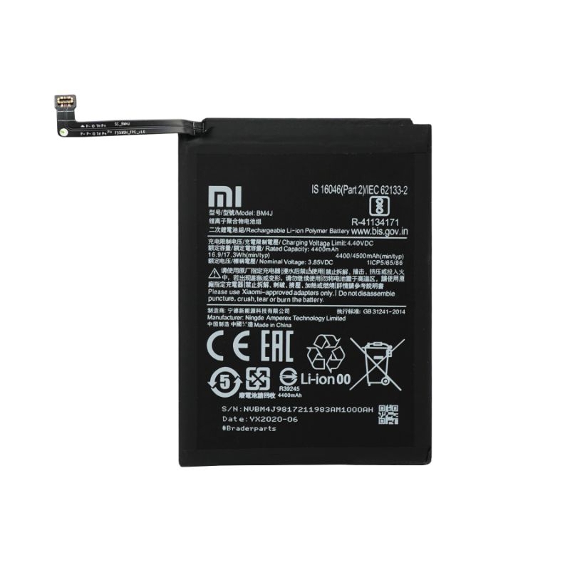 BATERAI REDMI BM4J (REDMI NOTE 8 PRO) ORIGINAL