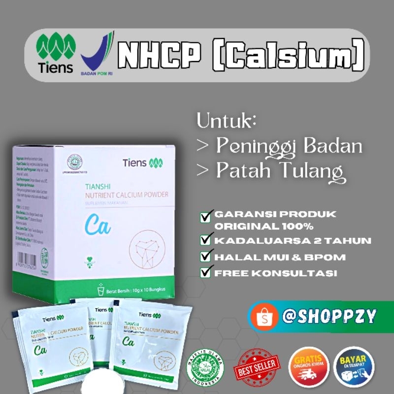 

Susu Kalsium untuk Patah Tulang Retak Keropos dan Osteoporosis Tianshi Nutrient Calcium Powder