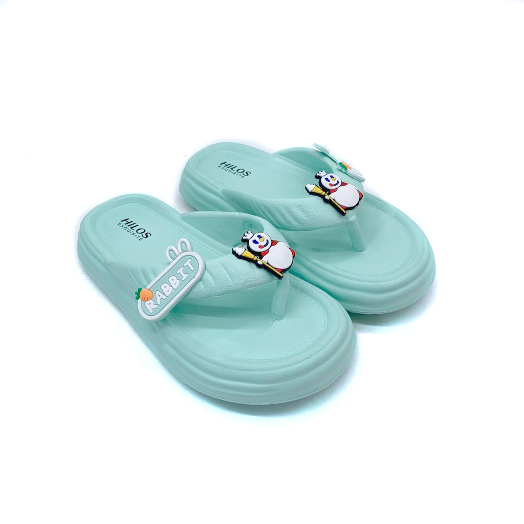 Sandal Jepit Sandal Perempuan Untuk Anak Dan Dewasa Kekinian Lucu Motif Mixue &amp; Rabbit Uk.24-41