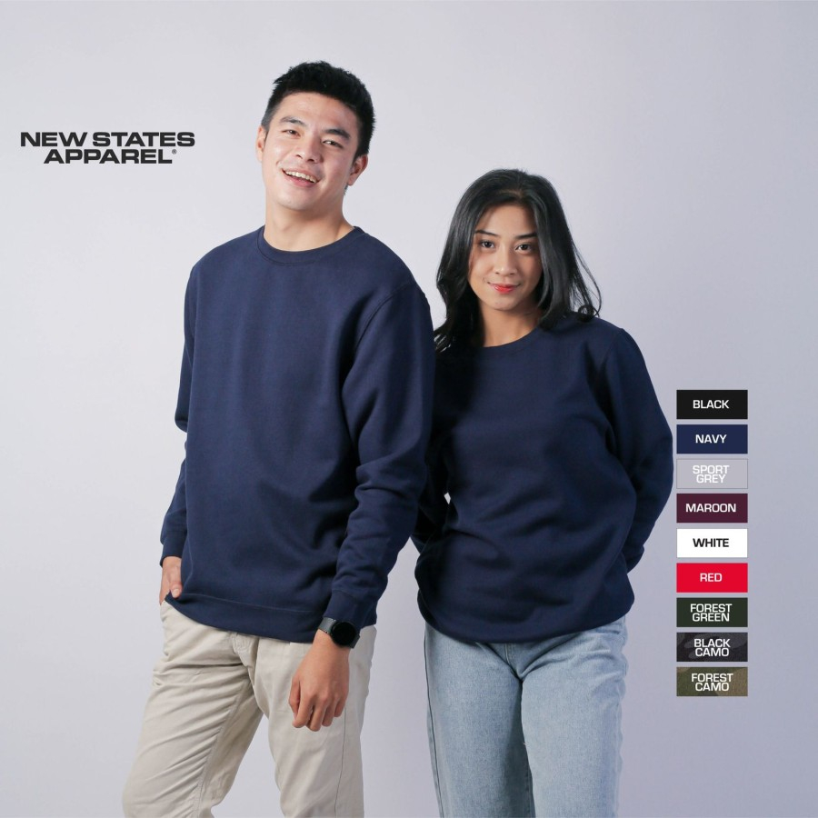 Crewneck New States Apparel 9000