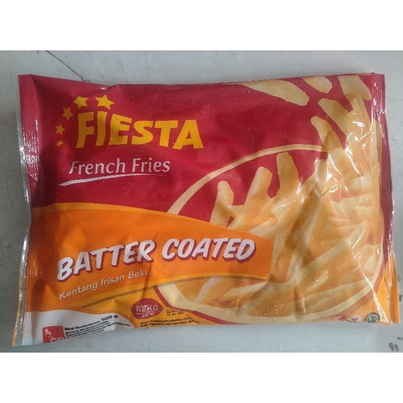 

Fiesta kentang Batter Coated 500gr