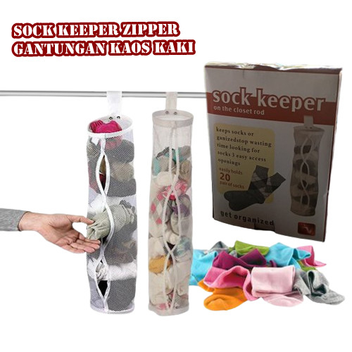 Tempat Simpan Kaos Kaki Celana Dalam Sock Keeper Organizer