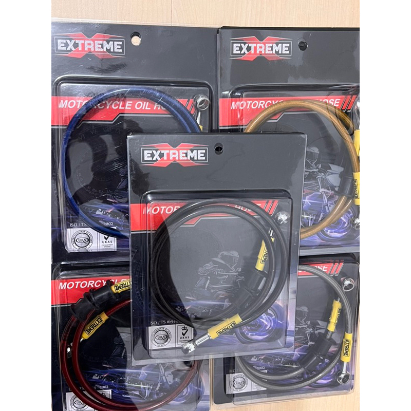 # selang rem extreme selang rem variasi black carbon selang rem cakram depan belakang