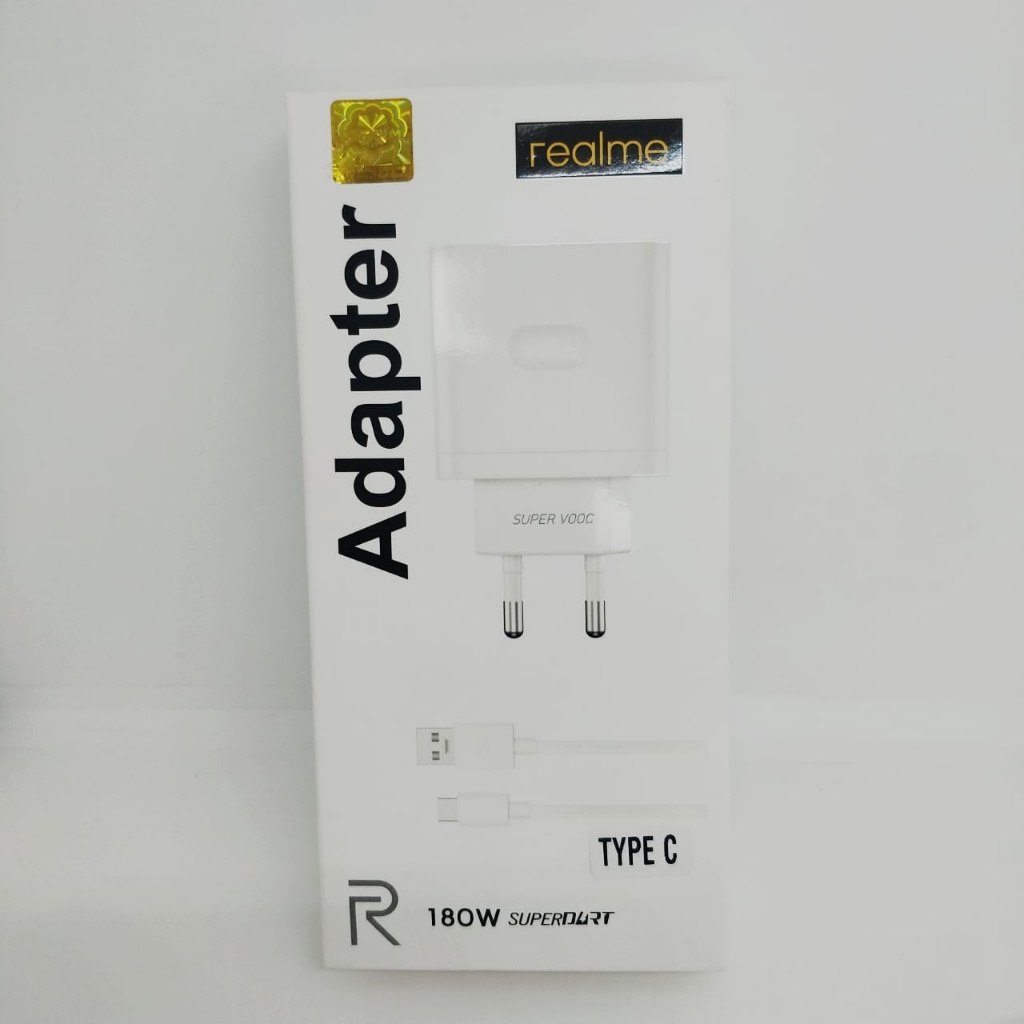Charger TC Ori100 REALME 180w Support super Vooc Micro Type-C daya besar kualitas terbaik bisa buat semua hp PROMO SEN
