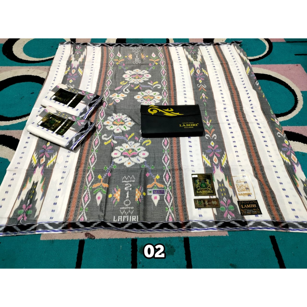 SARUNG LAMIRI MGT KOTAK S50% SUTRA HALUS