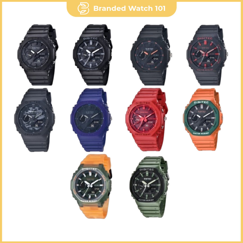 DIGITEC DA-2119T DA 2119T DA2119T Watch Jam Tangan Digitec Original