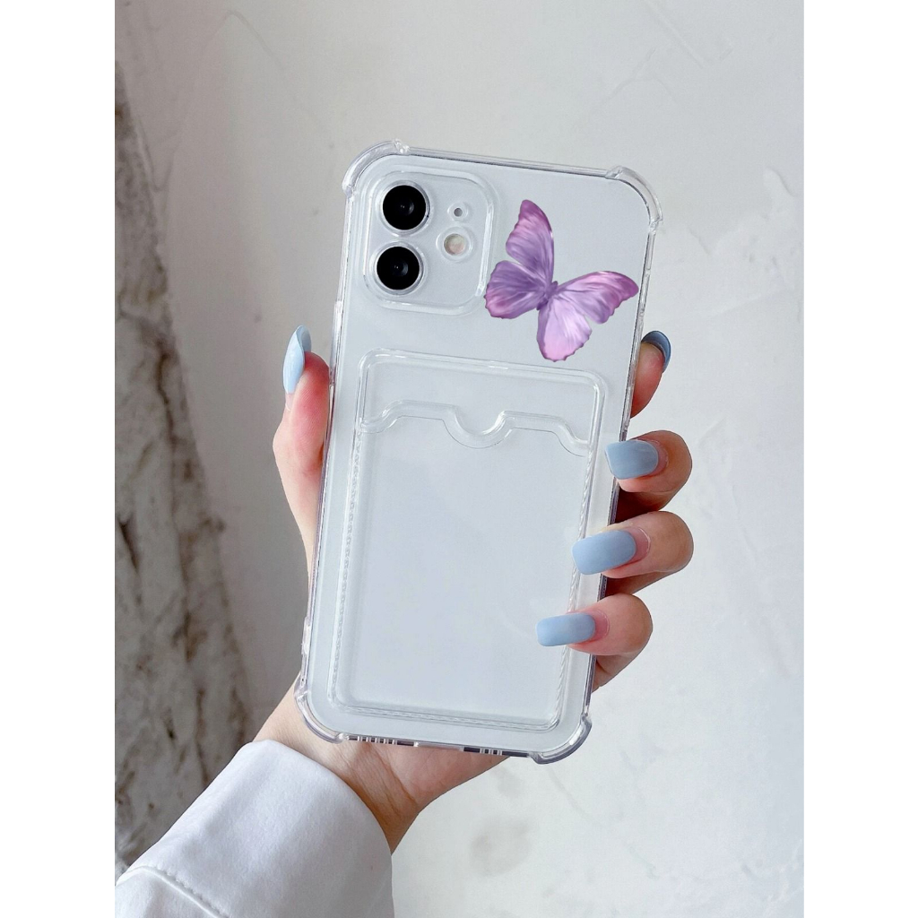 Casing motif butterfly FF07 for Samsung A02 A02s A03 A03s A04 A04e A04s Core A10 A10s A11 A12 A13 A14 A20 A30 A20s A21s A22 A32 A33 A34 A50 A30s A51 A52 A52s A53 A54 A71 A72 M02 M02s M11 J2 J7 Prime