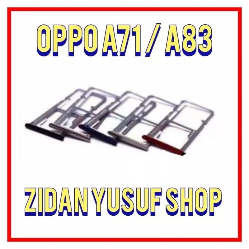 SIMTRAY SIMLOCK SLOT KARTU TEMPAT SIM OPPO A5S ORIGINAL