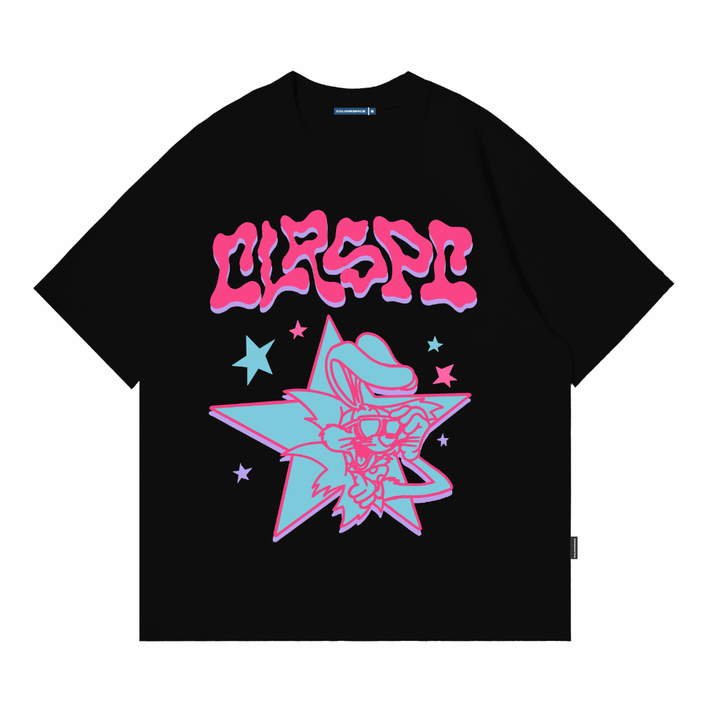 Kaos Oversize Colourspace - Starness TO 065 - Black