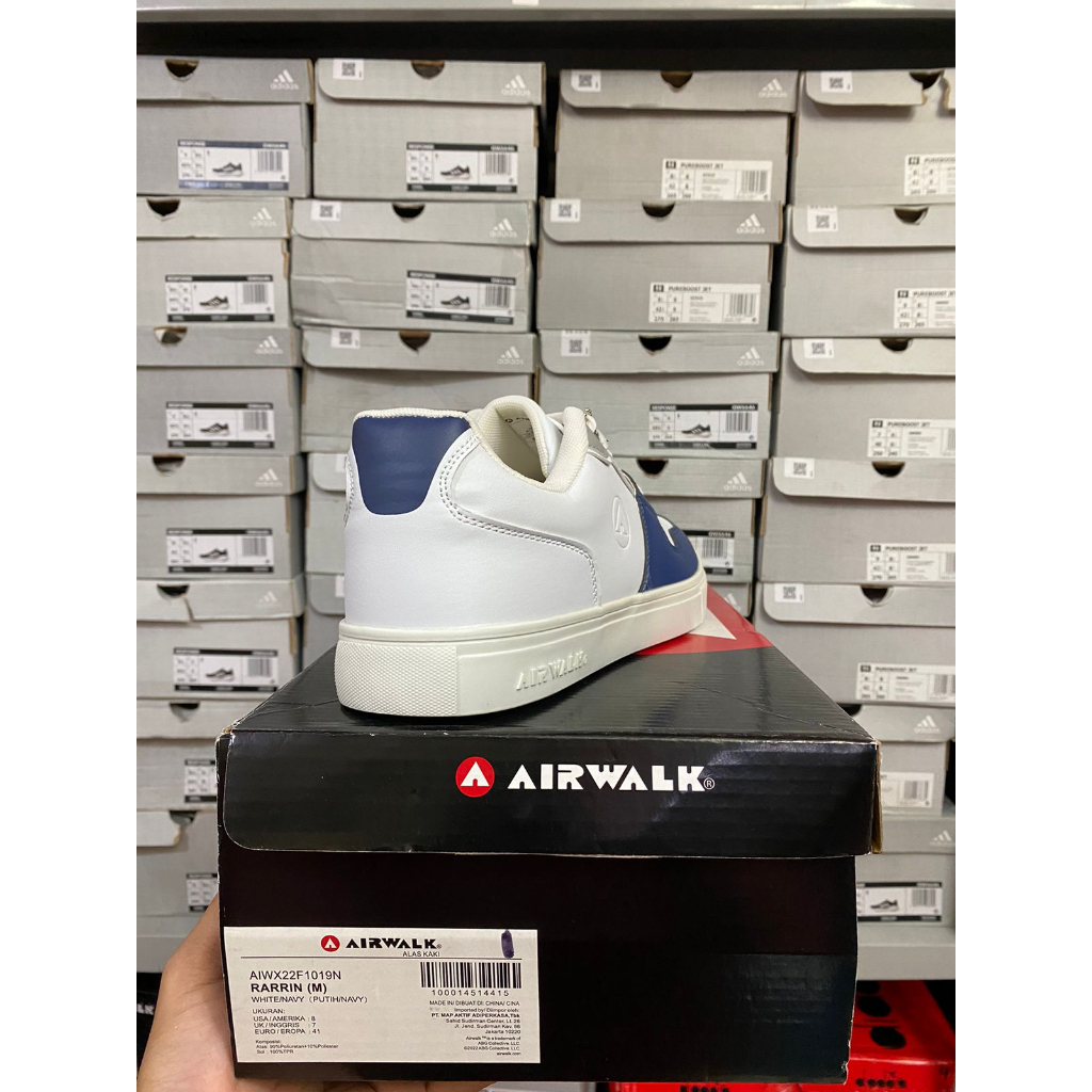 Airwalk Rarrin White/Navy Men's Shoes Original