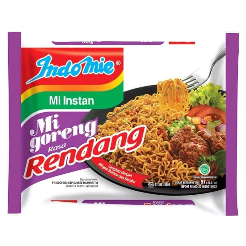 

Indomie Goreng Rendang
