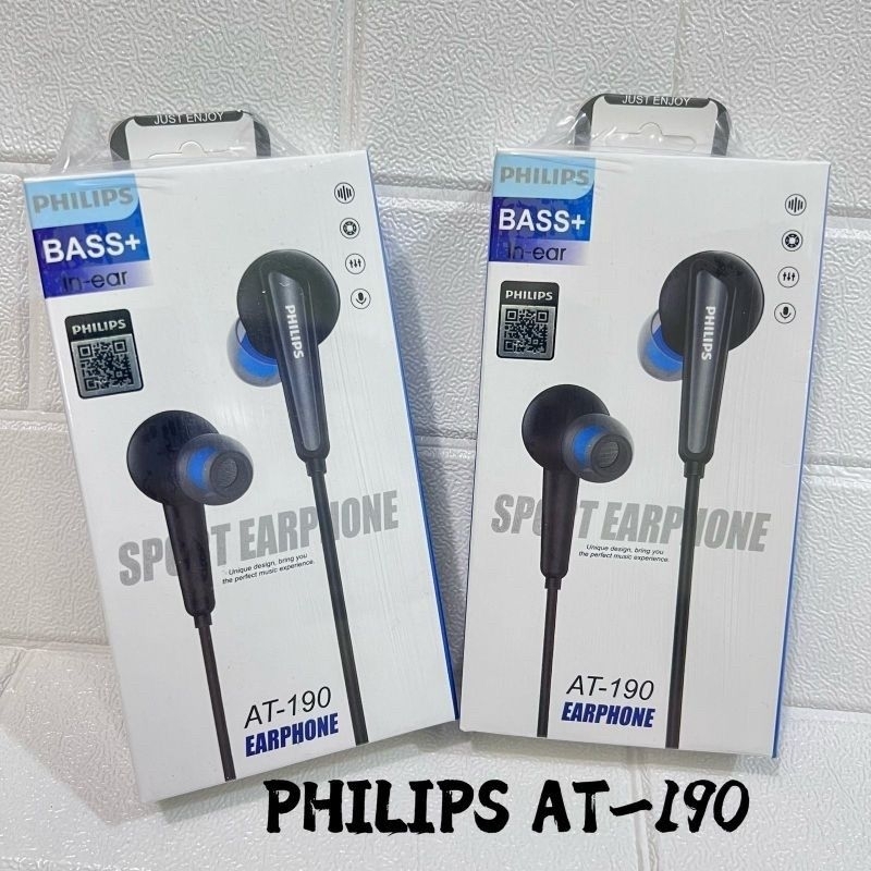 Hf Handsfree Headset Philpis AT-190 Super Bass Suara Bagus