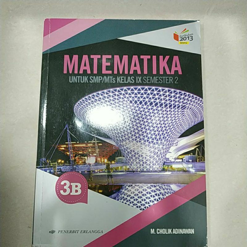 

Matematika 3B SMP kelas IX semester 2