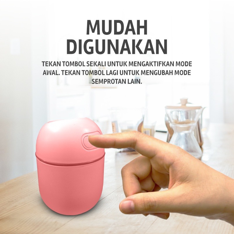 Portable Humidifier Diffuser USB /essential oil aromatherapy/ usb mini air purifier/minyak esensial humidifier 220ML