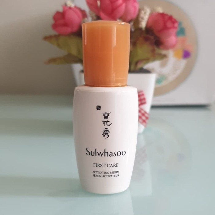 SULWHASOO FIRST CARE ACTIVATING SERUM / ESSENCE 8 ml Pre Serum Kemasan Sampel Kecil Travel - Sulwasoo Sulwhaso Sulwaso